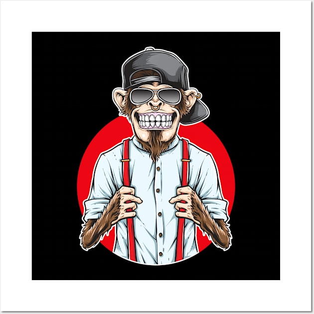 Master Monkey Wall Art by TambuStore